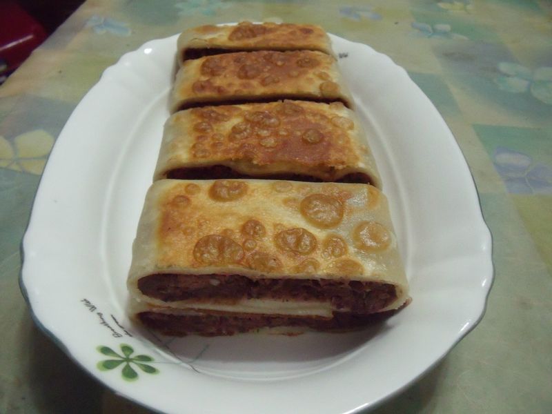 豆沙鍋餅