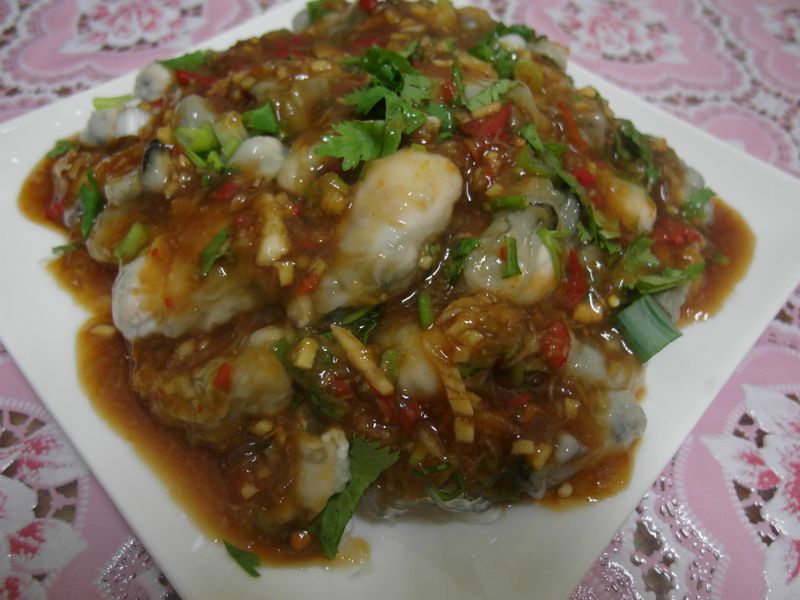 蒜泥鮮蚵