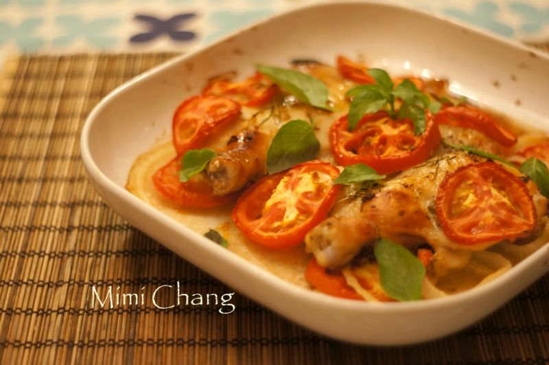Mimi♥香草烤雞腿排