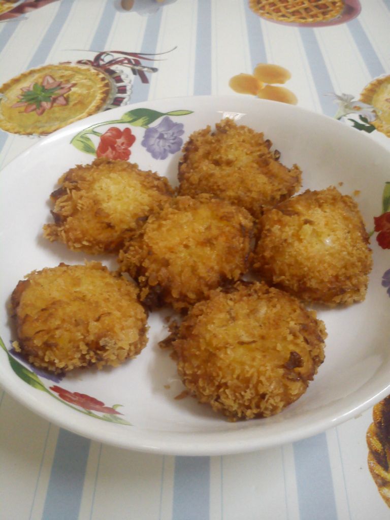 绞肉可乐饼