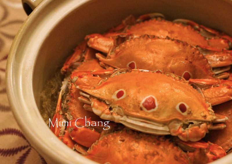 Mimi♥螃蟹粉絲煲(三點蟳)