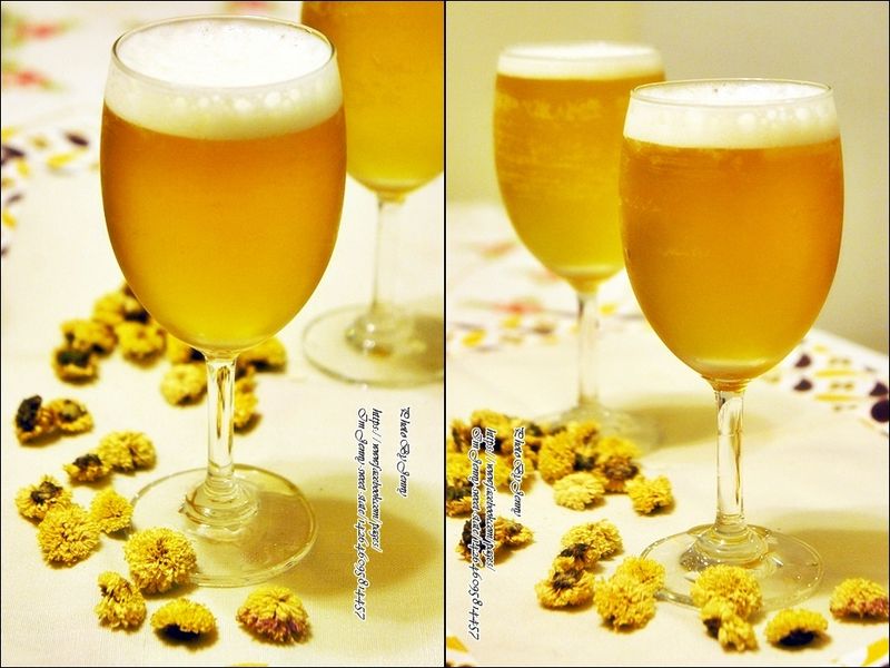 蜂蜜菊花茶