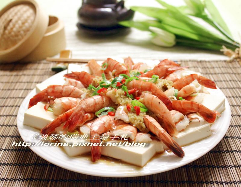 新書食譜搶先看~10分鐘豪華宴客菜蒜蓉蒸蝦