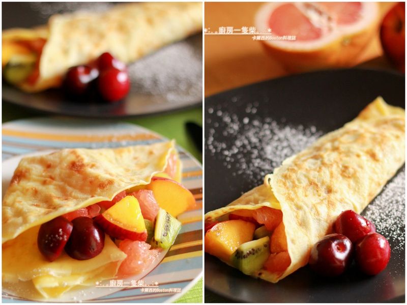 水果可麗餅 Fruit Crepes