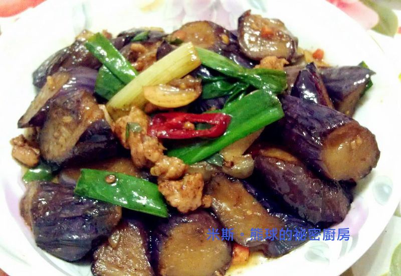 蔥爆茄子