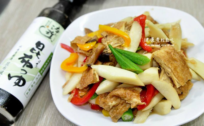 蔬菜炒豆包