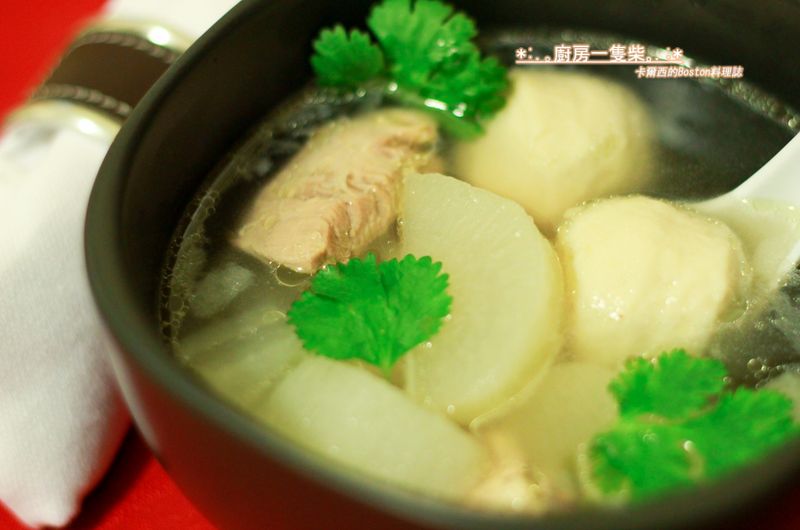 蘿蔔排骨魚丸湯