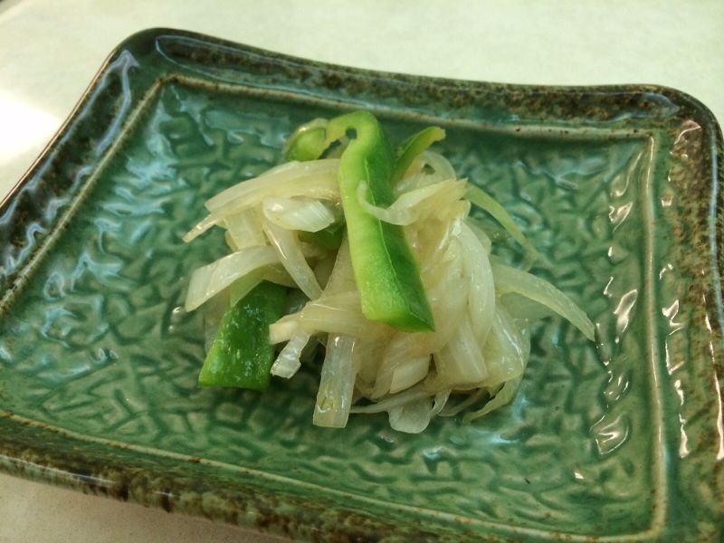 5分鐘料理-洋蔥青椒雙絲