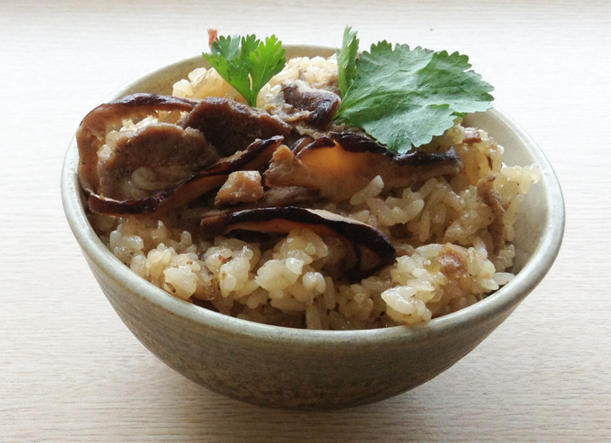 【鹿窯菇事】有機乾冬菇油飯