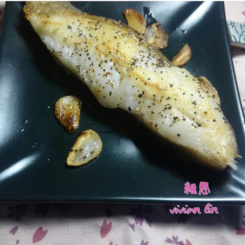 香蒜煎鱈魚