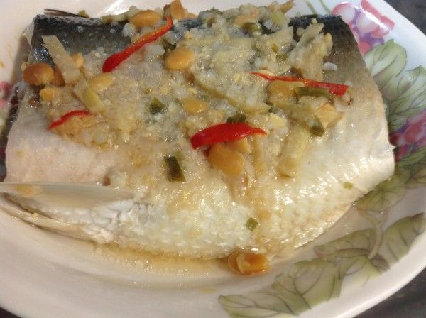 味噌蒸魚