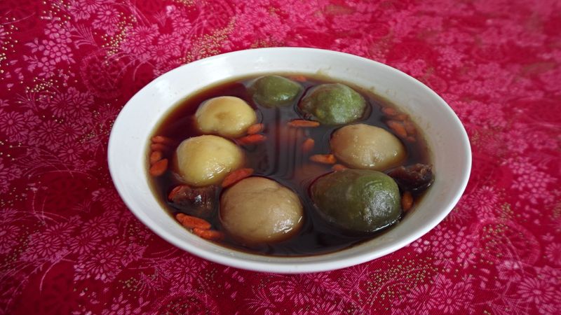 彩色湯圓《日正健康廚房》