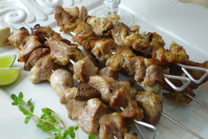 鹽麴串烤豬肉 示範影音