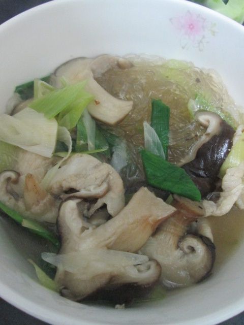 香菇冬粉湯