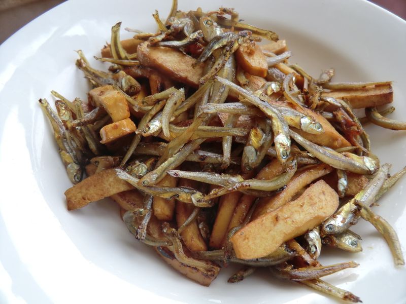 豆干小魚乾