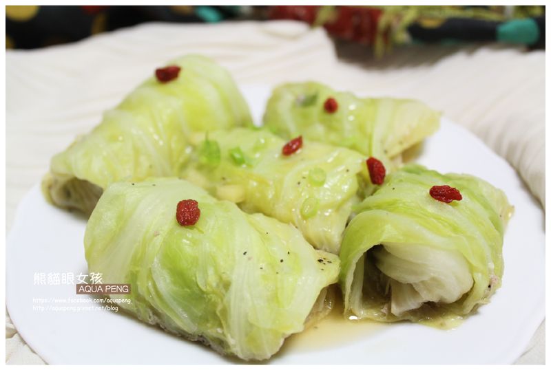 高麗菜肉捲｜熊貓眼女孩