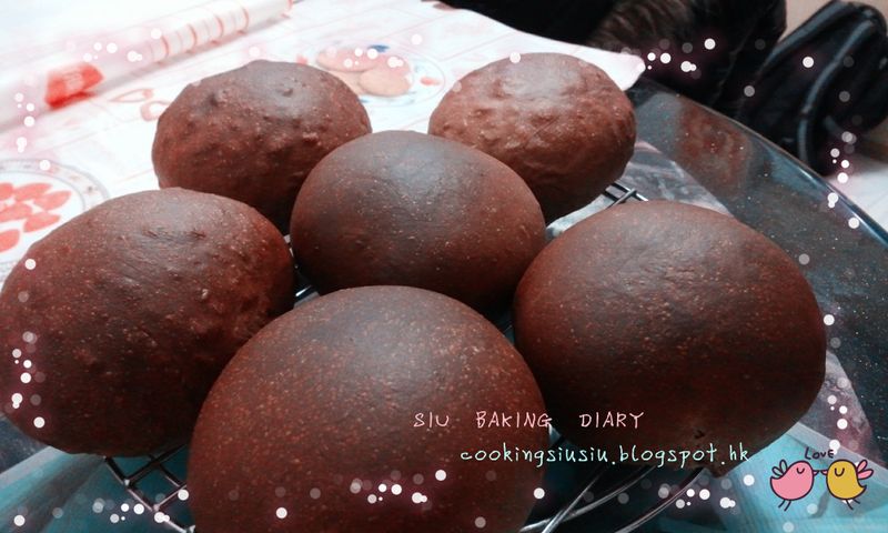 胖達人。黑眼豆豆~ 巧克力麵包。影片教學
