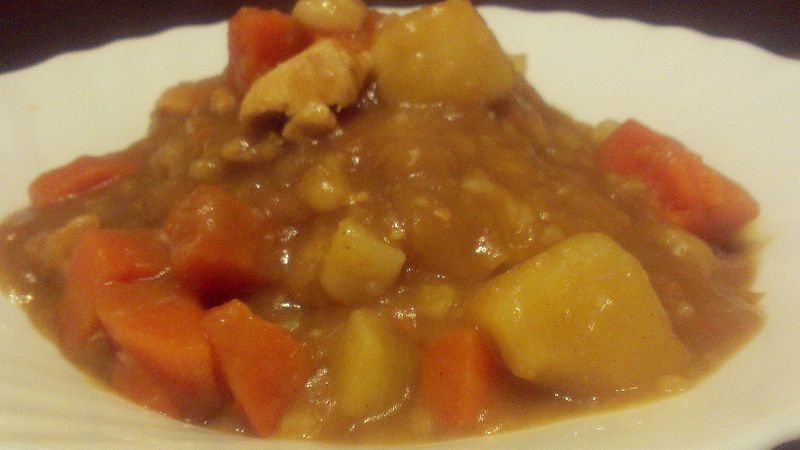 蘋果咖哩雞飯