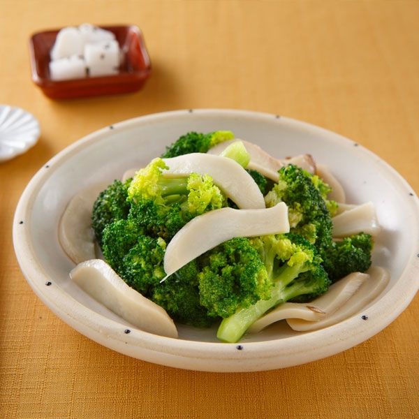 高鈣料理》綠花椰菜炒杏鮑菇