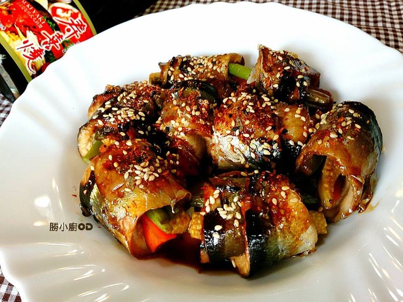 佃煮秋刀魚卷