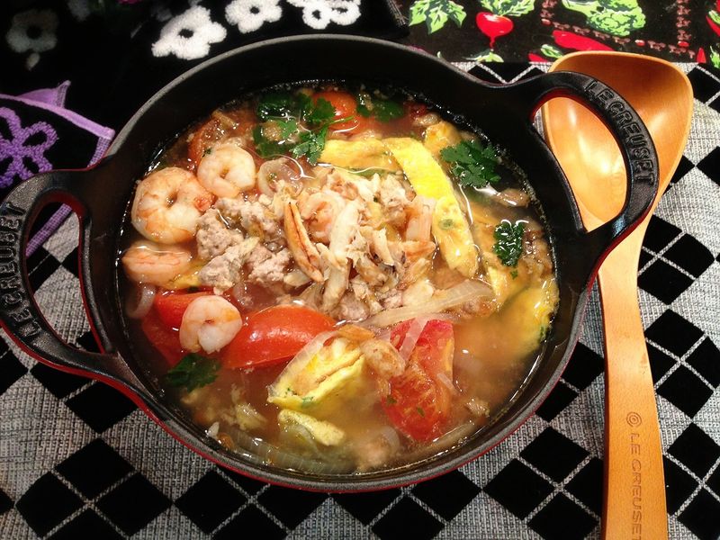 蕃茄蟹肉蛋湯