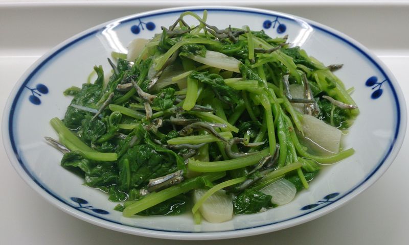 小魚乾莧菜