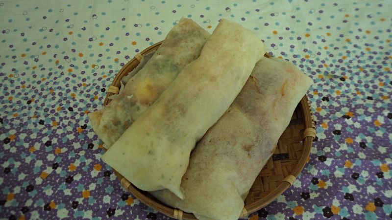 營養美味好吃的潤餅捲