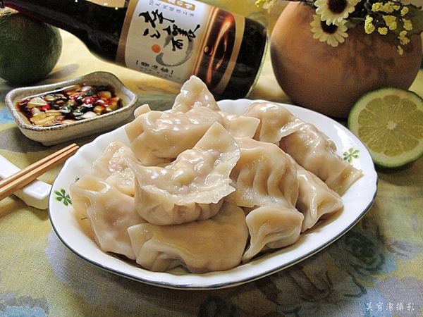 高麗菜水餃。淬釀中式下午茶點