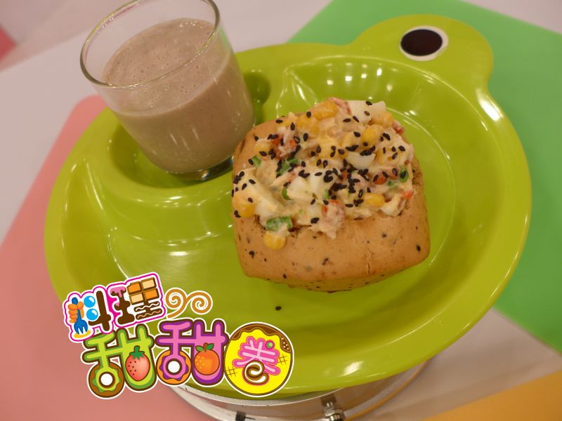 料理甜甜圈【爸媽必看】元氣活腦早餐