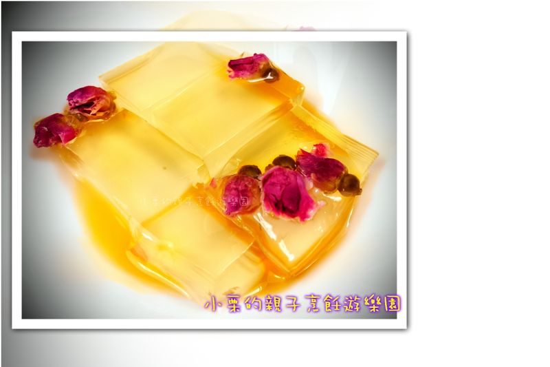 玫瑰花石花凍