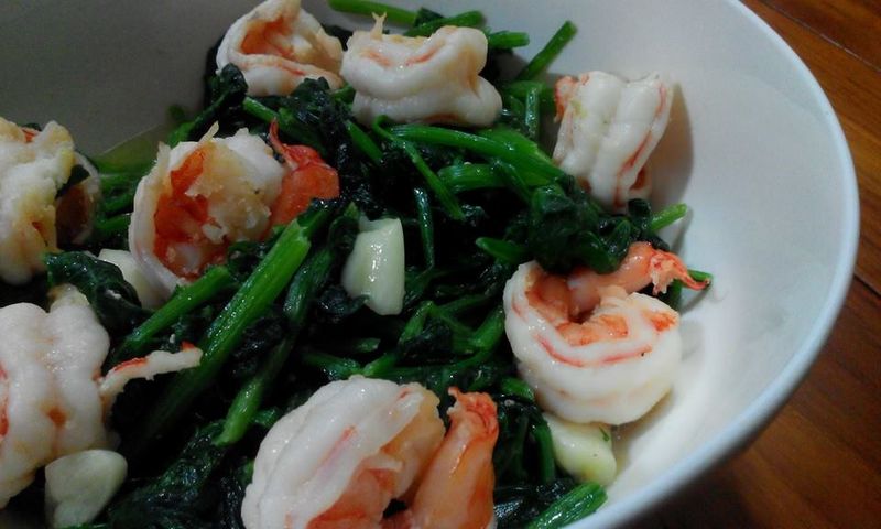 菠菜蝦仁【得意的一天】【食在養生】