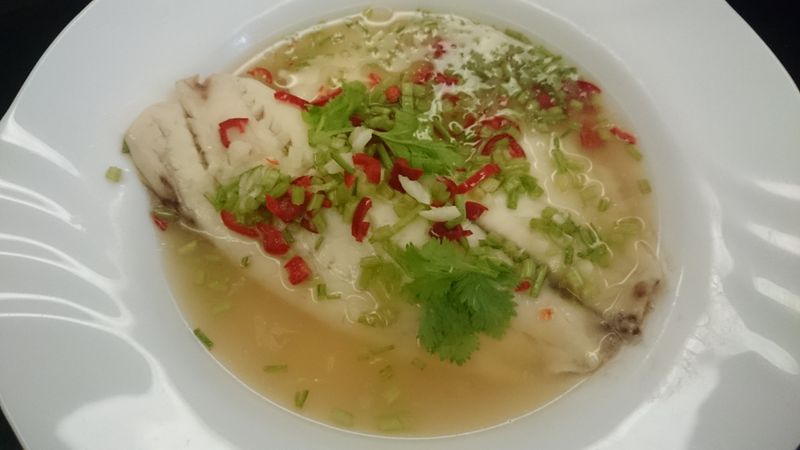 清蒸檸檬魚(台灣鯛)