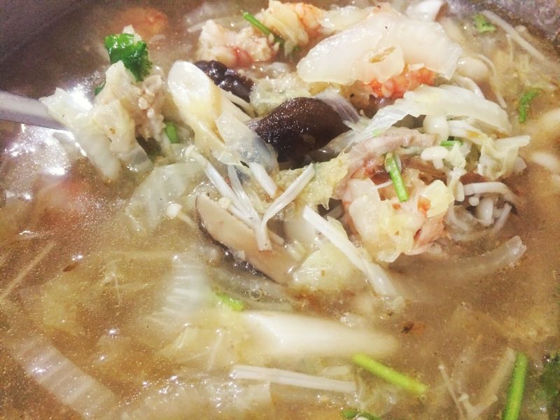 菇菇蝦仁羹