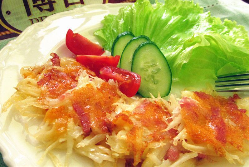 香煎起司薯餅