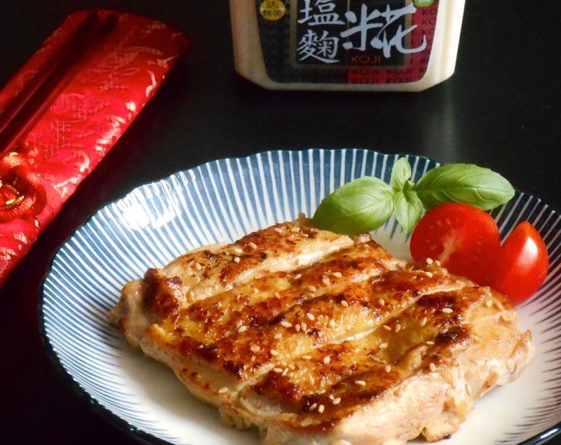鹽麴燒雞腿【穀盛鹽麴】