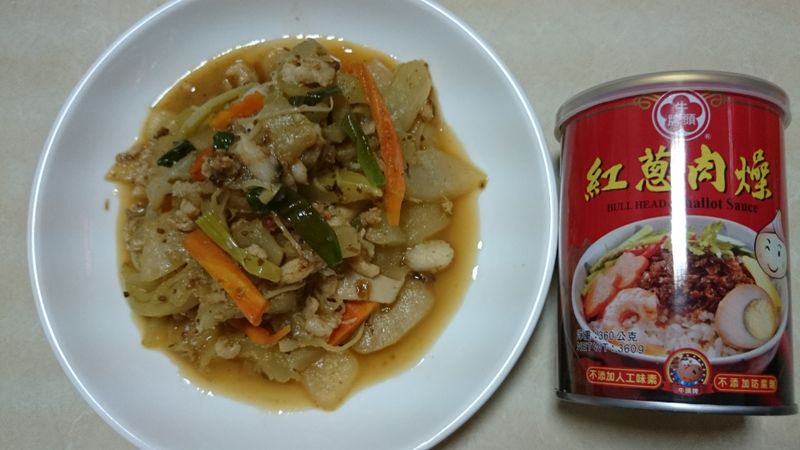 炒大黃瓜『牛頭牌端午好香拌』
