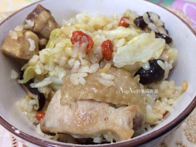 麻油雞菜燉飯