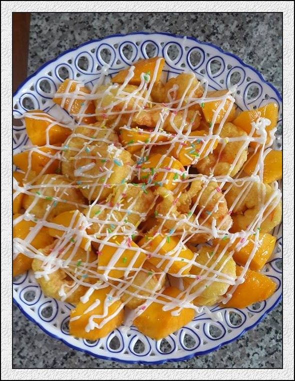 芒果蝦球