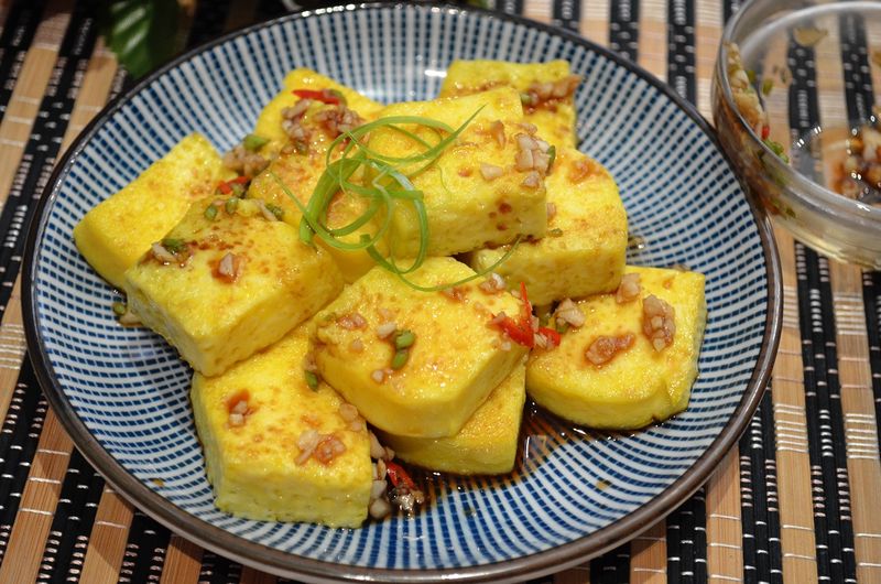 自製香煎雞蛋豆腐