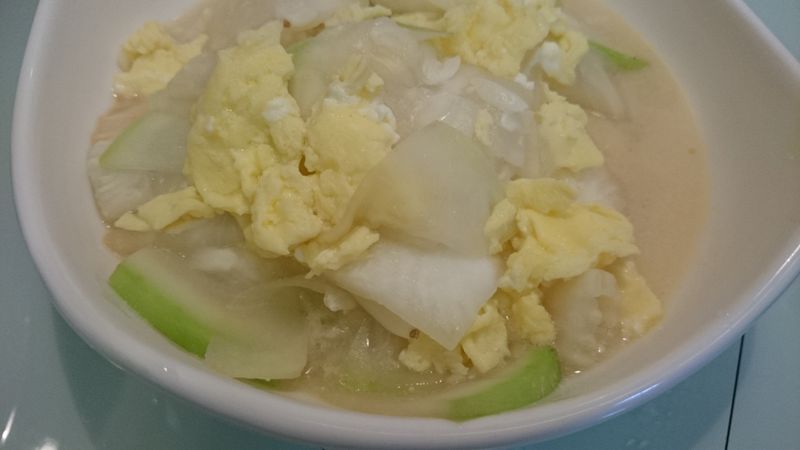 瓢瓜炒蛋