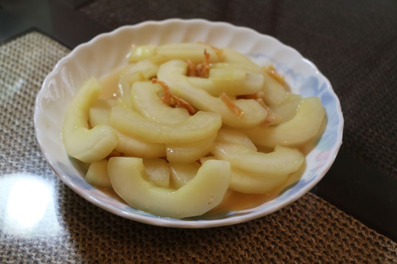 清炒大黃瓜