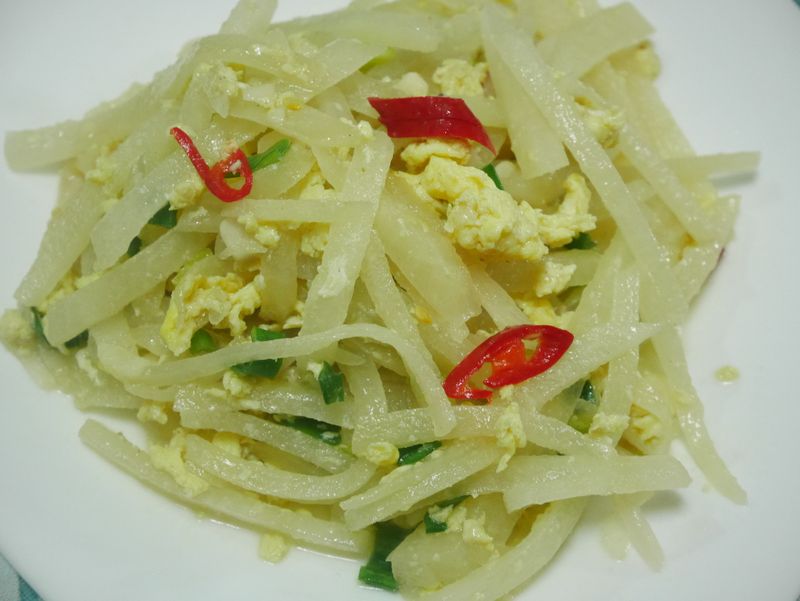 蛋炒豆仔薯