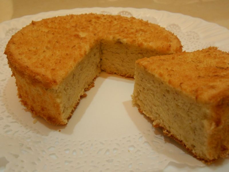 香蕉戚風蛋糕