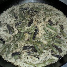 鐵鍋菜豆飯