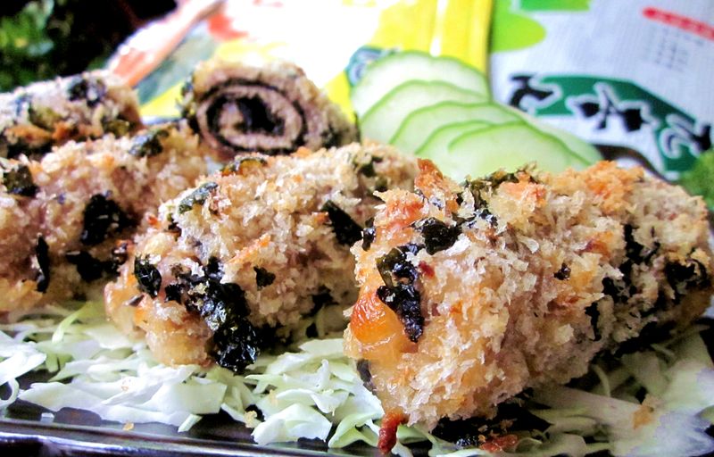 免炸低脂*香酥海苔豬肉捲「元本山海苔」
