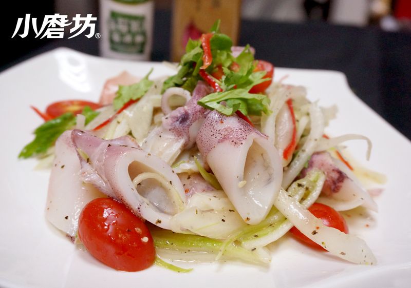 基隆鎖管季 海苔芥末涼拌鎖管