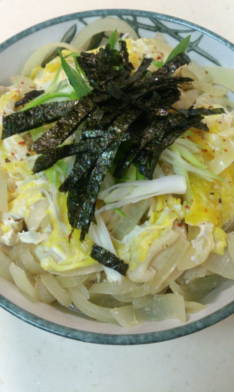 美白菇親子丼 淬釀決勝料理