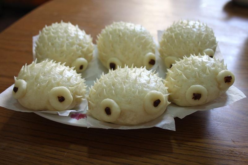 刺蝟饅頭