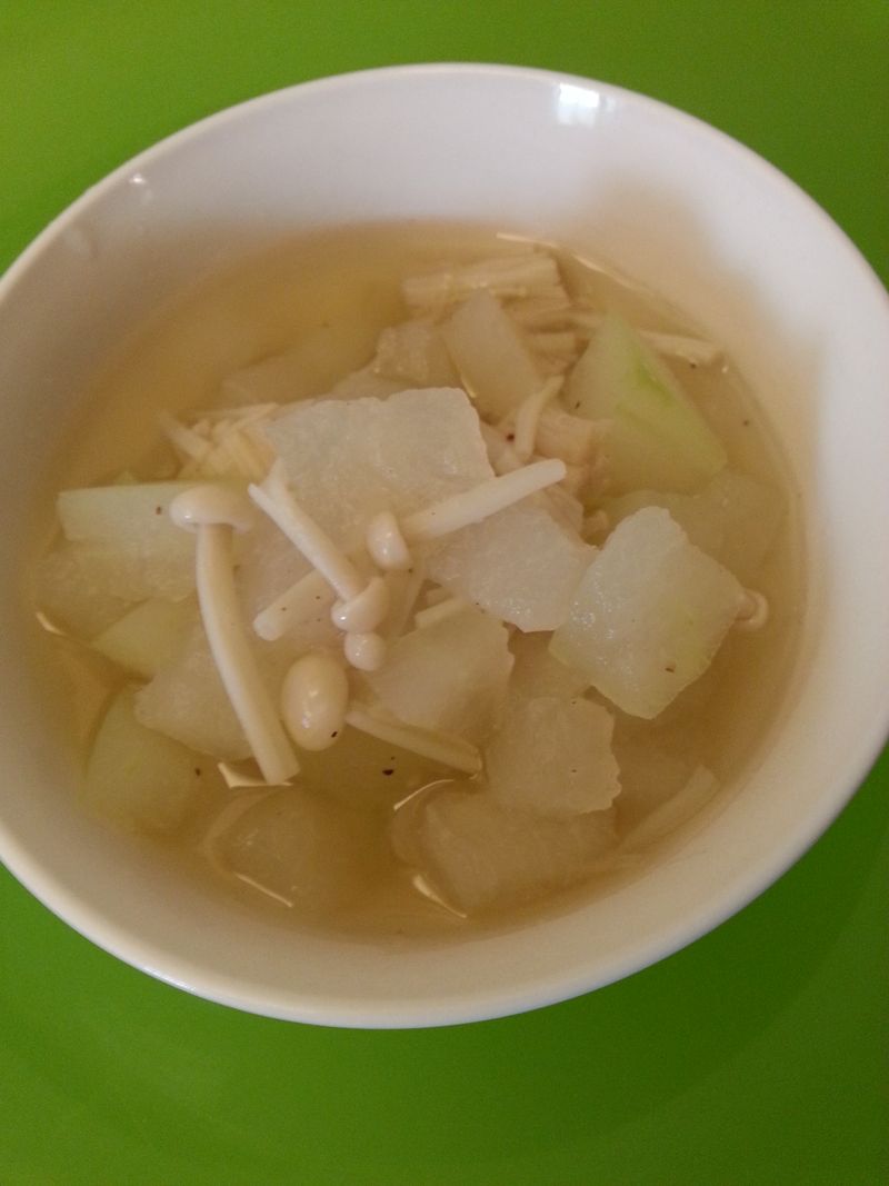 冬瓜金針菇湯
