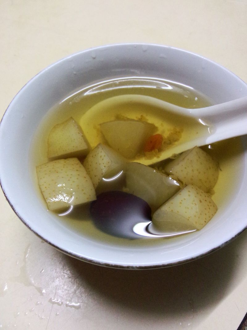 雪梨桂花甜湯